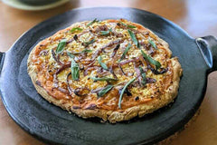Butternut Squash Goat Cheese Pizza with Hot Honey